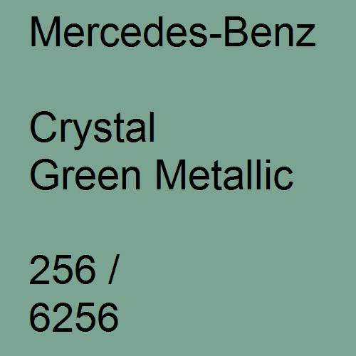 Mercedes-Benz, Crystal Green Metallic, 256 / 6256.